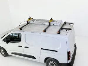 Ford Custom V362/V362 Fl 2012-2022 Thunder Pro Seri Ağır Yük Taşıma Ara Atkı Tavan Barı Merdiven Yükleme Rulosu