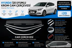 Hyundai Uyumlu İ-20 Bc3 2020- Cam Çerçevesi