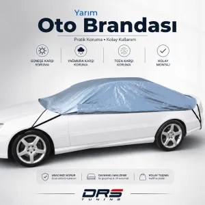 Drs Tuning Alfa Romeo Uyumlu Giulia Yarım Model Oto Brandası - Tüm Araçlara Uyumlu Parça - Görsel 2