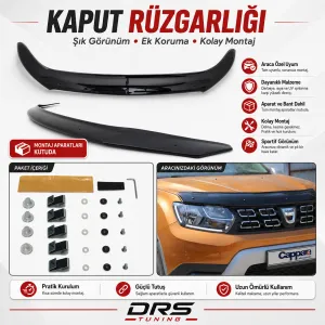 Drs Tuning Caddy Uyumlu Kaput Rüzgarlığı 2011-2014 Parça - Görsel 2