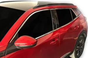 Omsa Peugeot 2008 Krom Cam Çerçevesi 12 Parça 2019 Ve Sonrası
