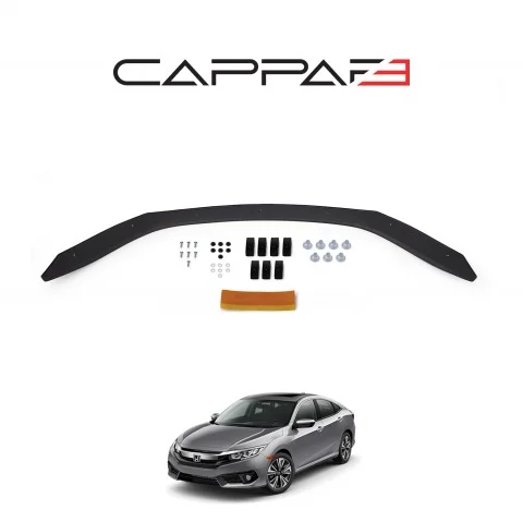 Honda Civic 2016- Yılı ve Sonrası Uyumlu Kaput Rüzgarlığı 3mm
