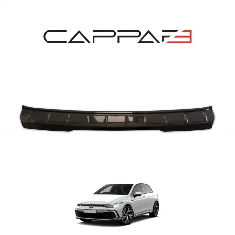 Drs Tuning Golf 8 2021- Yılı ve Sonrası Uyumlu Arka Tampon Eşiği Parlak