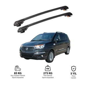 Ssangyong Rodius 2004-2012 Trx1 Thunder Carrier Kilitli Ara Atkı Siyah