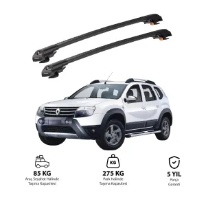 Dacia Duster 2014-2017 Trx1 Thunder Carrier Kilitli Ara Atkı Siyah