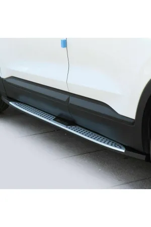 Hyundai Santa Uyumlu Fe 2019- Yan Basamak Koruma Side Step Bmw Style thumb 3