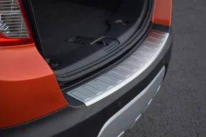 OMSA Chevrolet Trax U200 Taşlı Krom Arka Tampon Eşiği Tek Parça 2013-2020 Arası - Görsel 4