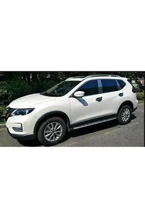 Nissan X-Trail Uyumlu 2014-2021 Yan Basamak Koruma Yan Basamak Square Stil