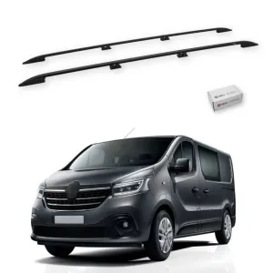 Mitsubishi Express (X82) 2020-2025 / Uzun Şasi Tavan Çıtası Crown Siyah