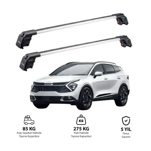 Kia Sportage X-Line 2022 Ve Sonrası Trx2 Thunder Carrier Ara Atkı Gri