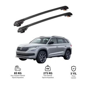 Skoda Kodiaq 2017 Ve Sonrası Trx1 Thunder Carrier Kilitli Ara Atkı Siyah
