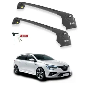 Turtle Renault Megane Grand Tourmaline 2016-2024 Ara Atkı Air2 Siyah