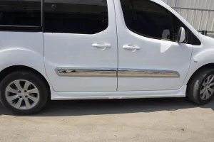 OMSA Citroen Berlingo 2 Krom Yan Kapı Çıtası 4 Parça 2008-2018 Arası thumb 4