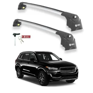 Turtle Volvo Xc90 2015-2025 Ara Atkı Air2 Gri