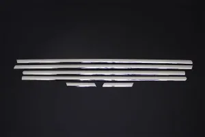 OMSA Fiat Grande Punto HB Krom Cam Alt Çıtası 6 Parça 2005-2018 Arası thumb 2