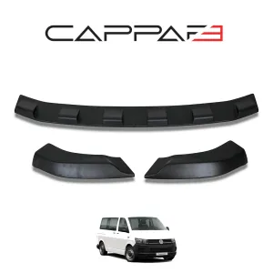 Drs Tuning Transporter T6 2015-2020 Yıl Aralığı Uyumlu Ön Difüzör 3 Parça - Görsel 4
