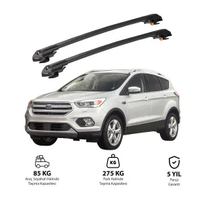 Ford Kuga C520 2013-2019 Trx1 Thunder Carrier Kilitli Ara Atkı Siyah