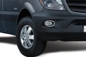 OMSA Mercedes Sprinter W906 Krom Sis Farı Çerçevesi 2 Parça 2014-2018 Arası - Görsel 2