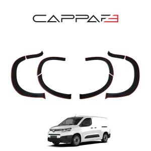 Toyota Proace City 2019- Yılı ve Sonrası Uyumlu Çamurluk Dodik 8 Parça - Görsel 3