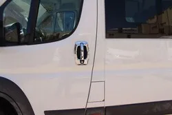 OMSA Citroen Jumper Krom Ayna Kapağı 2 Parça Abs 2006-2024 Arası thumb 5