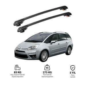 Citroen Grand C4 Picasso 2006-2013 Trx1 Thunder Carrier Kilitli Ara Atkı Siyah