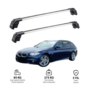 Bmw 5 Serisi 2010-2017 (F10) Series Trx2 Thunder Carrier Ara Atkı Gri