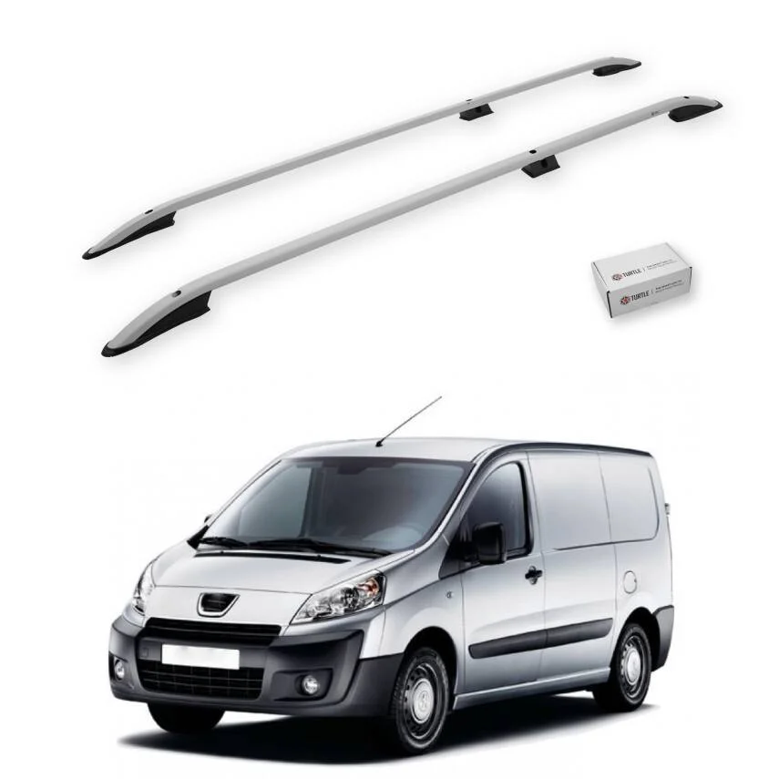 Turtle Drs Tuning Peugeot Tepee Expert (Mk2) 2006-2016 / Uzun Şasi Tavan Çıtası Crown Gri