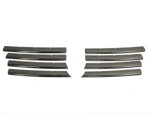 OMSA VW T5 Transporter Siyah Krom Deco Kapı Kolu 4 Kapı 8 Parça 2003-2015 Arası thumb 5