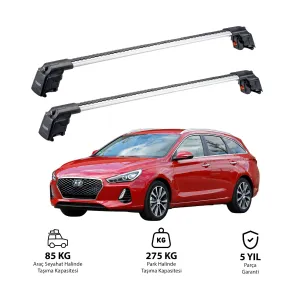 Hyundai I30 Gd Tourer 2017 Trx2 Thunder Carrier Ara Atkı Gri