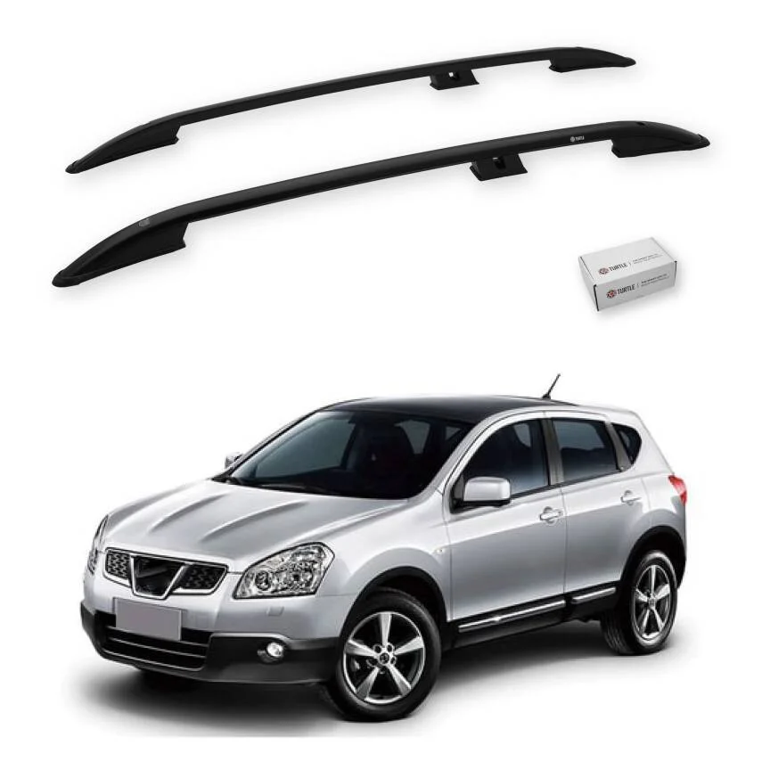 Turtle Nissan Qashqai (J10) 2007-2013 Tavan Çıtası Crown Siyah