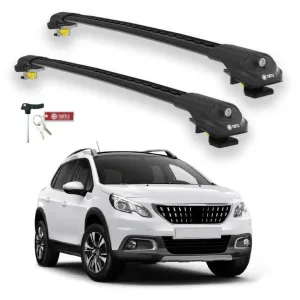 Turtle Drs Tuning Peugeot 2008 2013-2019 Ara Atkı Air1 Siyah