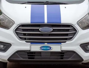 OMSA Ford Tourneo Custom VAN Krom Ön Panjur 4 Parça 2018-2023 Arası thumb 2