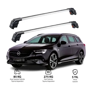Opel Insignia Sport Tourer 2009-2017 Trx2 Thunder Carrier Ara Atkı Gri