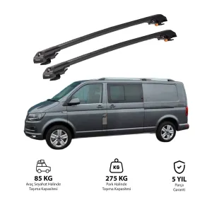 Volkswagen Multivan 2016 Ve Sonrası Trx1 Thunder Carrier Kilitli Ara Atkı Siyah