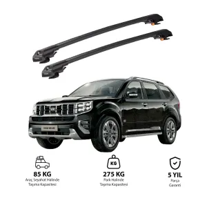 Kia Mohave 2020 Ve Sonrası Trx1 Thunder Carrier Kilitli Ara Atkı Siyah