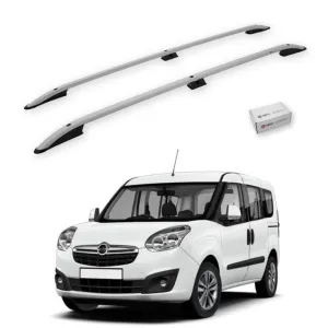 Opel Combo D 2012-2018 / Uzun Şasi Tavan Çıtası Crown Gri