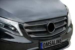 OMSA Mercedes Vito W447 Siyah Krom Ön Panjur 5 Parça 2014-2019 Arası thumb 4