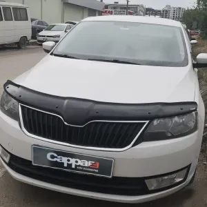Skoda Rapid 2012-2019 (NH) Yıllları Arası Uyumlu Ön Kaput Rüzgarlık 3mm - Görsel 5