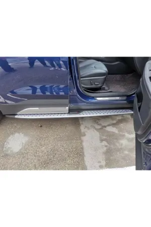Hyundai Santa Uyumlu Fe 2019- Yan Basamak Koruma Side Step Bmw Style thumb 4
