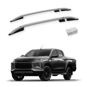 Mitsubishi Triton (Mk5) 2015-2025 Tavan Çıtası Crown Gri