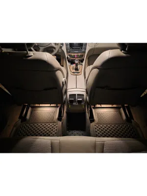 Mercedes-Benz E Serisi 2002-2009 Uyumlu SAHLER Araca Özel 4.5D Havuzlu Oto Paspas - W211 - Görsel 2
