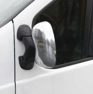 Omkar Renault Trafic 2 Krom Ayna Kapağı 2 Parça Abs 2001-2010 Arası - Görsel 3