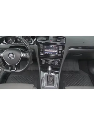 Drs Tuning Sahler Golf 7 2013-2020 Uyumlu 4.5d Premium Havuzlu Paspas ve Liner Marka 3D ALT Bagaj Havuzu - Görsel 4