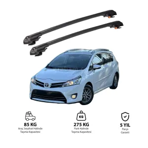 Toyota Verso 2009-2018 Trx1 Thunder Carrier Kilitli Ara Atkı Siyah