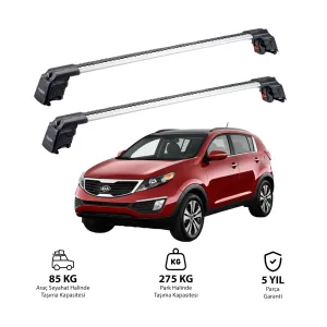 Kia Sportage 2010-2015 Trx2 Thunder Carrier Ara Atkı Gri