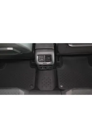 Drs Tuning Tiguan 2016-2023 Uyumlu 4.5D Premium Havuzlu Oto Paspas ve Liner ALT Bagaj Havuzu - Görsel 3