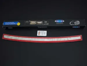 OMSA VW Passat B7 Krom Krom Arka Tampon Eşiği (Taşlı) 2010-2015 Arası - Görsel 3