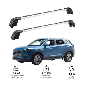Hyundai Tucson 2016-2021 Trx2 Thunder Carrier Ara Atkı Gri