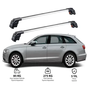 Audi A6 2011-2018 (C7) Avant Trx2 Thunder Carrier Ara Atkı Gri