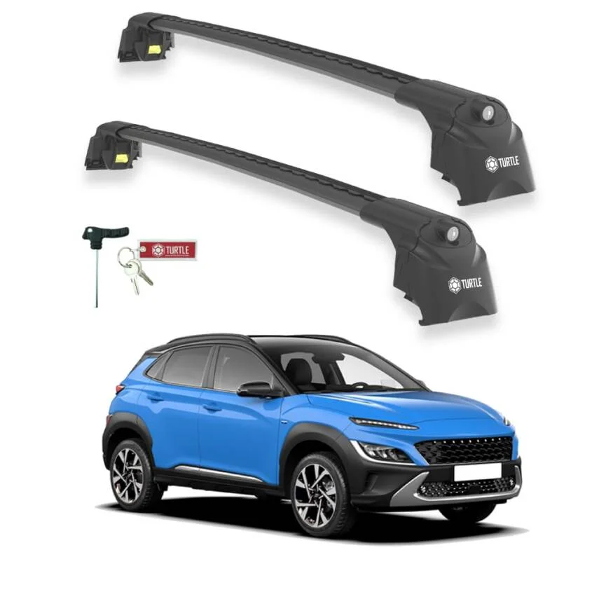 Turtle Hyundai Kona 2017-2023 Ara Atkı Air2 Siyah